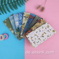 Benutzerdefinierte Reise Vintage Notebook Mini Pocket Stitch Notebook